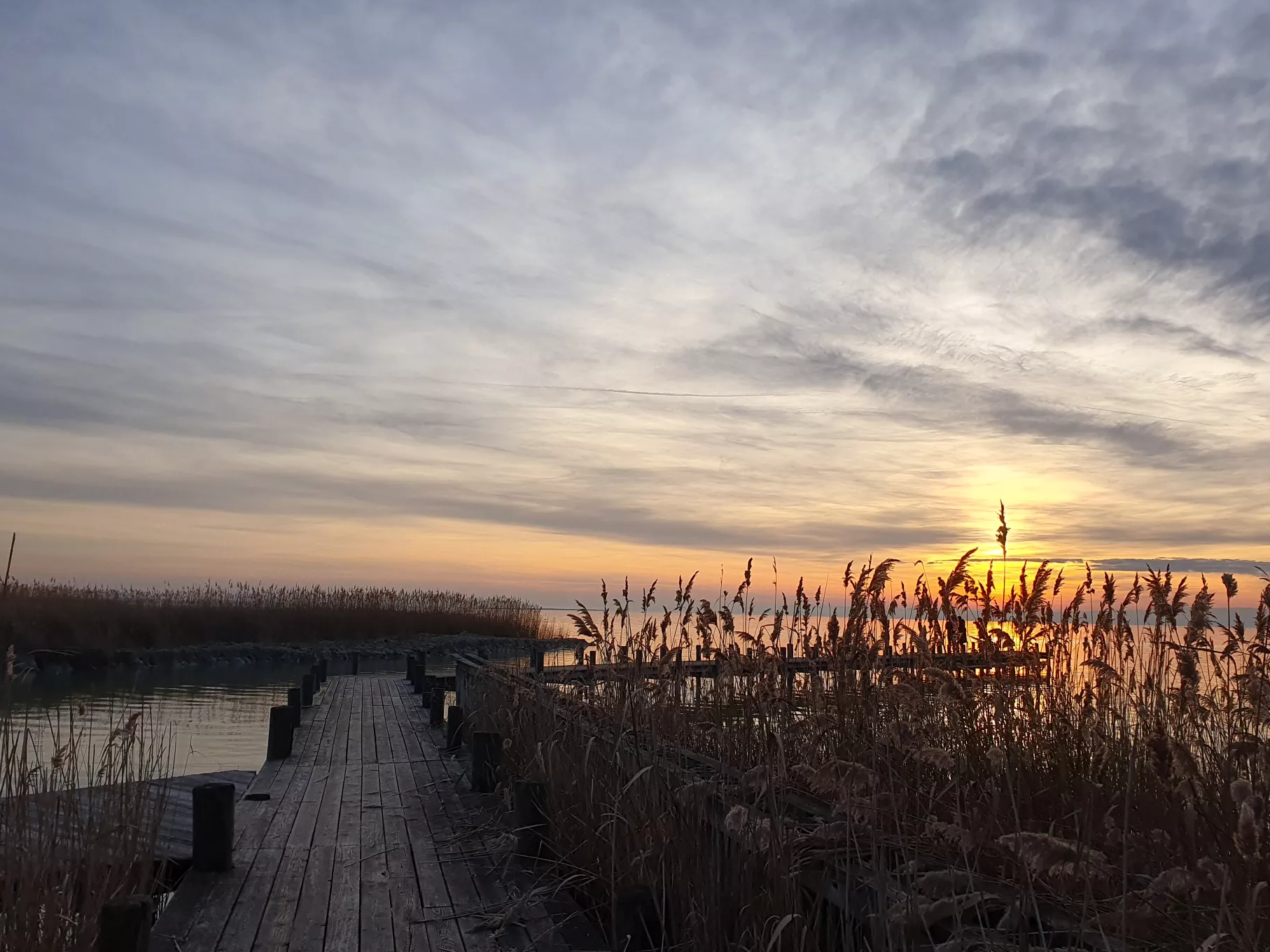 Sonnenuntergang am Neusiedlersee Sonnenuntergang am Neusiedlersee